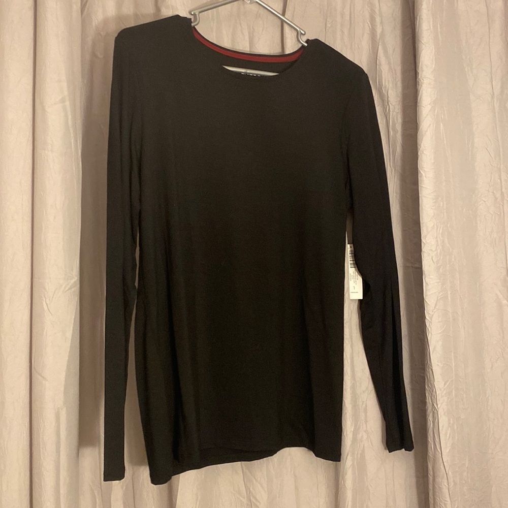 Black long sleeve shirt